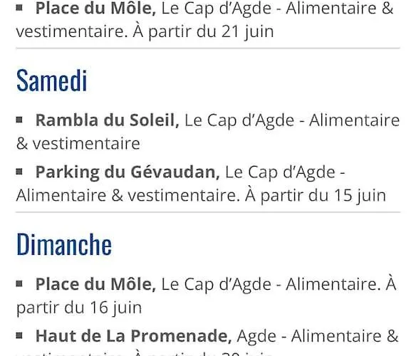 Cap Proche Naturiste Appartamento Agde